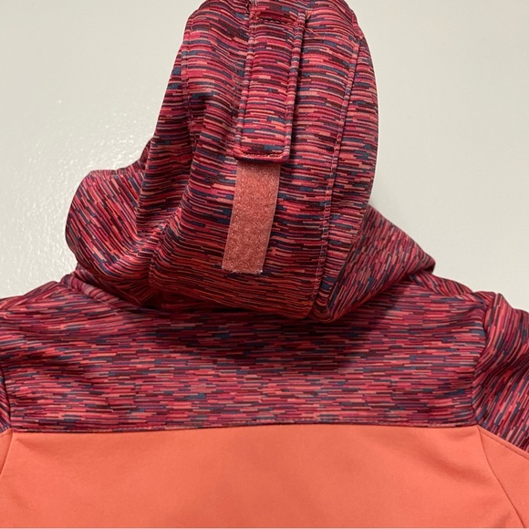 Crivit Toddler Girls Softshell Full Zip Hooded Jacket Pink Sz 2-4 YRS Outerwear - Picture 4 of 12